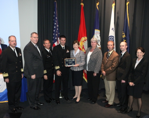 Shaheen Presents Award to Portsmouth Shipyard for Achievements in Energy Efficiency